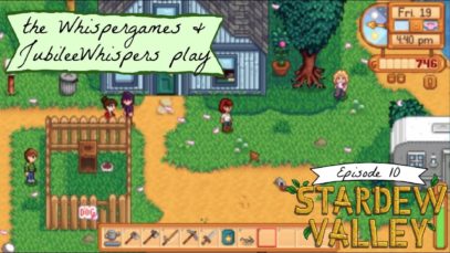 ASMR – Stardew valley CO-OP with theWhispergames – Ep. 10