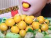 ASMR Stir fried chicken baby eggs with loofah , SOFT EATING SOUNDS | LINH ASMR