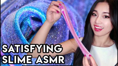 [ASMR] Super Satisfying Slime (Rainbow, Unicorn, Crunchy, Galaxy)