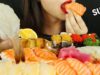 ASMR SUSHI(Salmon + Raw Shrimp + FlatFish + Flying Fish ROE + EEL)초밥 리얼사운드 먹방