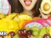 ASMR SWEET AND SOUR MIXED FRUITS PLATTER(EATING SOUNDS) MUKBANG