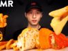 ASMR TACO BELL CHEESY NACHO FRIES + CRUNCH BOX MUKBANG (No Talking) EATING SOUNDS | Zach Choi ASMR