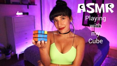 ASMR Talking You to Sleep | Playing with my Rubik’s Cube ?????