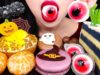 ASMR TANGHULU, EYEBALLS JELLY, ROCK CANDY, CAKE, MACARON, MARSHMALLOW, 눈알젤리, 몰티져스, 탕후루, 락캔디, 케이크 먹방