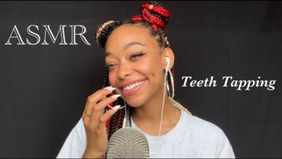 ASMR | TEETH TAPPING + NAIL TAPPING | (MOUTH SOUNDS)