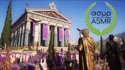 ASMR | The Most Relaxing Virtual Tour of Ancient Greece ?️ | Binaural
