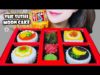 ASMR THE SUSHI X SASHIMI MOON CAKE , EATING SOUND | LINH-ASMR