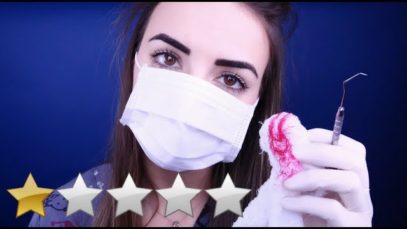 ASMR | The WORST Reviewed Dentist! ?