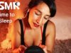 ASMR Time to Sleep | Mic Brushing | Inaudible Whispering | Breathing