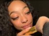 ASMR | tips to help a friend suffering from depression ? | whispers, slow mic brushing
