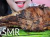 ASMR TOMAHAWK STEAK WITH ASPARAGUS CHEWY EATING SOUNDS | LINH-ASMR