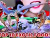 ASMR TOP 10 OF EXOTIC FOODS ON LINH ASMR CHANNEL |  LINH ASMR