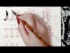 *ASMR* Tracing Chinese Calligraphy Practice Sheets (Whispered)