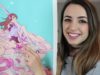 [ASMR] Tracing & Tapping on My Art Collection