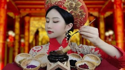 *ASMR* Traditional Makeup Practices – Vietnamese Princess Does your Makeup Roleplay (Viet Accent)