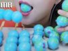 ASMR TROLLI PLANET GUMMIES , SQUISHY CHEWY EATING SOUNDS | LINH-ASMR