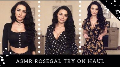 ASMR Try On Rosegal Haul (Ear to Ear Whispering)