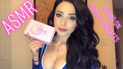 ASMR TTDEYE Colored Contacts Try On