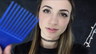 [ASMR] Up-Close Face Touching & Gentle Ear Whispers