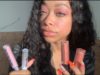 ASMR | UP CLOSE Lipgloss application | mouth sounds | slight inaudible