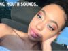 ASMR | Up Close Tapping | Mouth Sounds | Whispers