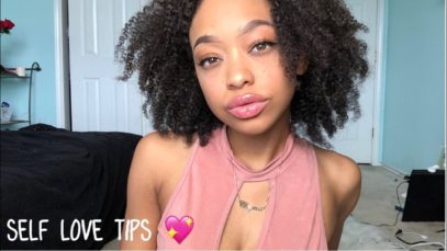 ASMR | Up Close | Whispering Self Love Tips ? | Brushing The Lens/Mic