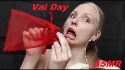 ASMR Valentines Day Special – Red Bag Rubbing Sounds