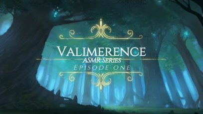 ASMR Valimerence Series: River Nymph Mira Pt.1 –  Soft Spoken RP, Night Forest, Wind Chimes, Humming