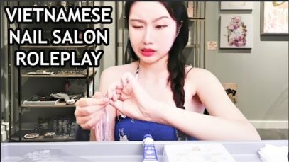 *ASMR* Vietnamese Nail Salon (SEMI SOFT SPOKEN VIET ACCENT)