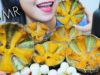 ASMR VIETNAMESE SEA URCHINS SOFT CHEWY EATING SOUNDS | LINH-ASMR