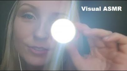 ?? ASMR Visual Trigger ? Listen To My Voice ? and Follow The Light To Sleep ??