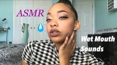 ASMR | Wet Mouth Sounds ? | Ice Eating ? | NO TALKING ?