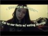 ASMR | Whispered ear to ear facts – eating crisps *request* + live stream announcement :)