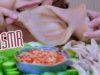 ASMR Whole boiled pig ear (Exotic food) EXTREME CRUNCHY EATING SOUNDS | LINH-ASMR