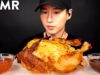 ASMR WHOLE ROTISSERIE CHICKEN MUKBANG (No Talking) EATING SOUNDS | Zach Choi ASMR