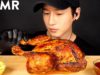 ASMR WHOLE ROTISSERIE CHICKEN MUKBANG (No Talking) SAVAGE EATING SOUNDS | Zach Choi ASMR