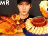 ASMR WHOLE ROTISSERIE CHICKEN & SHRIMP COCKTAILS MUKBANG (No Talking) EATING SOUNDS | Zach Choi ASMR