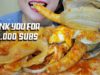 ASMR WIDE GLASS NOODLES WITH SQUID AND GIANT GEODUCK (HAPPY 900K SUBS)EATING SOUNDS | LINH-ASMR