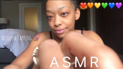 ASMR | Window Tapping + Scratching