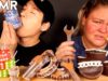 ASMR with TRAILER TRASH TAMMY (EATING & TRIGGER SOUNDS)
