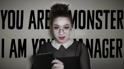 ASMR | You are a monster. I am your manager.