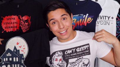 ASMR | YouTube Merch Store Salesman! (NEW MERCH!)