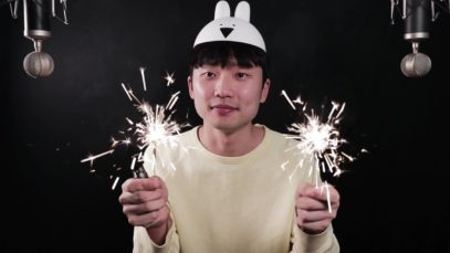 ASMR 불꽃놀이, 탭핑, 케잌먹방