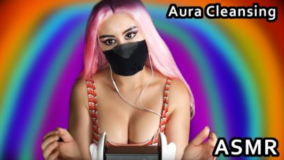 Aura cleansing + Ear massage + Reiki positive vibes ASMR