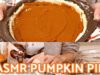 Baking Gluten Free Pumpkin Pie | ASMR | Satisfying Cooking and Baking Sounds
