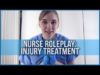 [BINAURAL ASMR] ? Nurse Roleplay: Injury Treatment ? (softly spoken, latex gloves, water, crinkling)