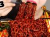 BLACK BEAN NOODLES ASMR *TRUFFLE OIL* NO TALKING EATING SOUNDSㅣ화사 트러플오일 짜파게티 리얼사운드 먹방