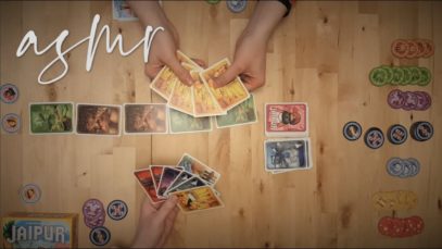 Board Game ASMR | Let’s Play Jaipur ?? [soft, clicky whispers]