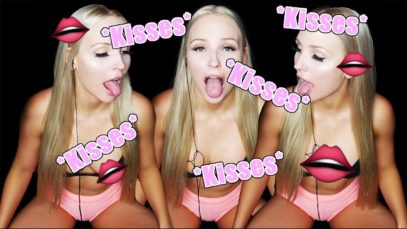 Breathy Kisses for you ASMR