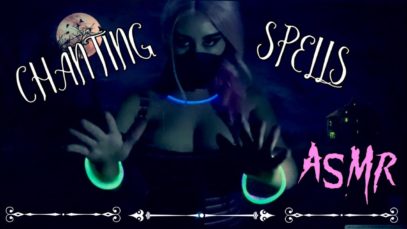Chanting SPELLS and enchantments + inaudible whispering ASMR ?⚡️✨